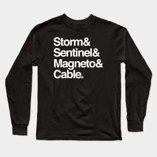 Names & VS Top Tiers Long Sleeve T-Shirt